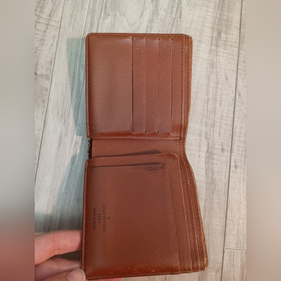 LV Louis Vuitton Monogram Bi-Fold Portefeuille Marco Men’s Wallet - Picture 7 of 13